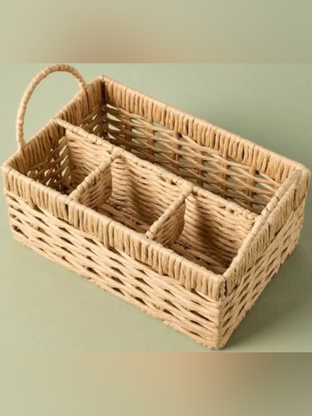 Hearth & Hand with Magnolia Woven Utensil Caddy